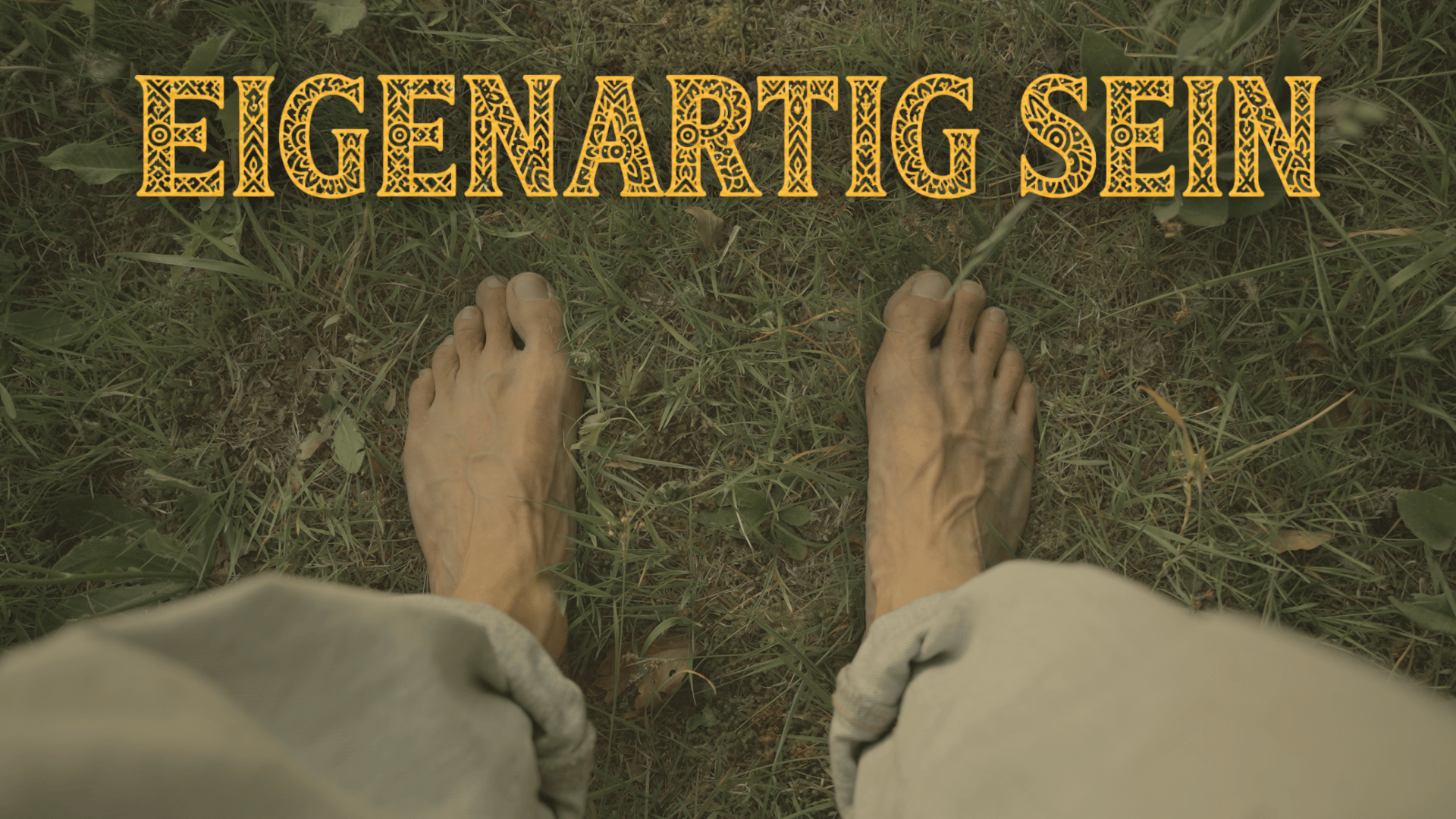 Eigenartig sein